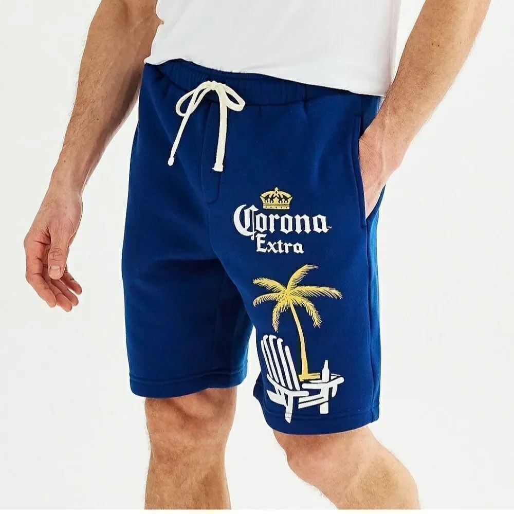 Corona blue shorts men's size Large